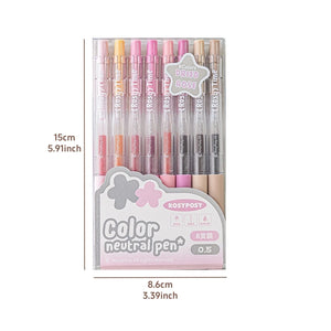 Color Neutral Series Gel Pen Sets