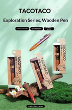 Load image into Gallery viewer, TACOTACO MiniClick Pocket Gel Pen – Wooden Grip Edition
