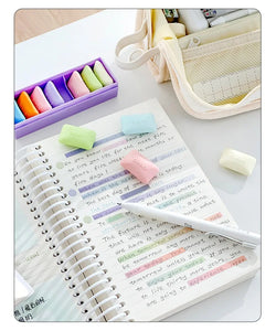 Macaron Color Cute Mini Eraser Sets