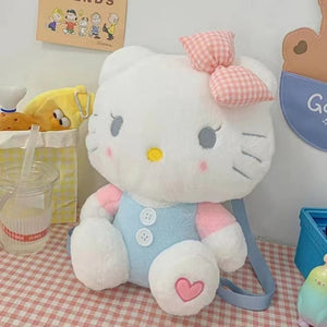 Sanrio Cartoon Hello Kitty  Plush Backpack  - Limited Edition