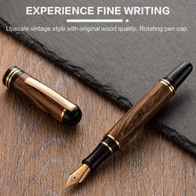 Load image into Gallery viewer, Luxury Wooden Fountain Pen Gift Sets - Limited Edition
