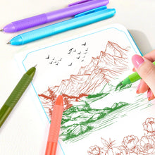 Load image into Gallery viewer, 🌈 Rainbow Splash Gel Pen Set – Creative Edition
