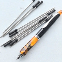 Load image into Gallery viewer, Amber Glow Acrylic Twist Pen – Luxe Edition
