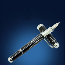 Load image into Gallery viewer, Silver Whisper Fountain Pens
