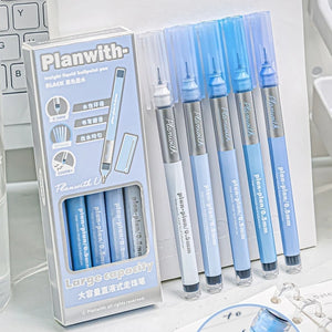 "Planwith" Series Gel Pen Sets - (5pcs)