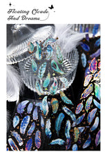 Load image into Gallery viewer, Dream Feather Gold Foiled Stickers
