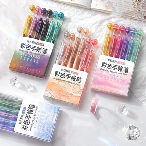 Diamond Sparkle Gel Pens (6pcs)