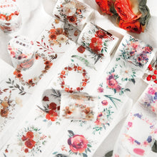 Load image into Gallery viewer, Vintage Flower Sea Decorative Masking Washi Tape
