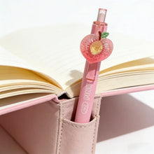 Load image into Gallery viewer, Peach Boba Charm Pen - Original Kawaii Pen
