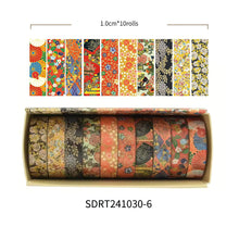 Load image into Gallery viewer, Kyoto Heritage Washi Tape Collection – Ukiyo Edition
