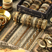 Load image into Gallery viewer, Midnight Gothic Washi Tape Collection – Vintage Edition
