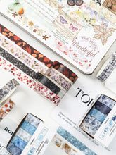 Load image into Gallery viewer, ❄️ Winter Mountain Washi Tape Collection – Sakura Edition
