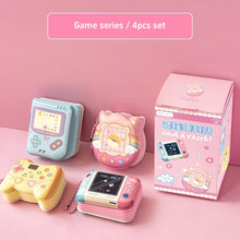 Load image into Gallery viewer, Kawaii Sip &amp; Snack Memo Pad Set – Dessert Café Edition

