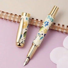 Load image into Gallery viewer, Celestial Porcelain Fountain Pen – Limited Edition - Original Kawaii Pen
