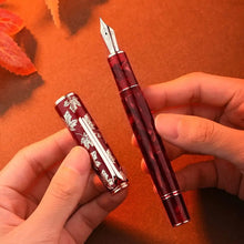 Load image into Gallery viewer, Golden Garnet Fountain Pen - Limited Edition
