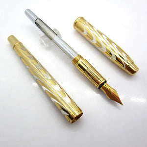Vintage Style Rare Golden Fountain Pen - Limited Edition