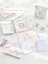 Load image into Gallery viewer, 🎀 Ballerina Dreams M5 Binder Journal – Kawaii Edition
