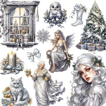 Load image into Gallery viewer, Crystalline Christmas Adornments Stickers - Limited Edition
