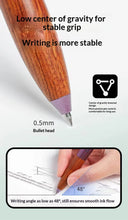 Load image into Gallery viewer, TACOTACO MiniClick Pocket Gel Pen – Wooden Grip Edition
