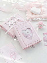 Load image into Gallery viewer, 🎀 Ballerina Dreams M5 Binder Journal – Kawaii Edition

