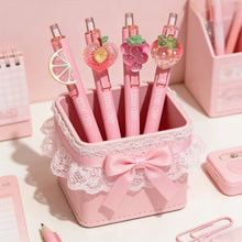 Load image into Gallery viewer, Peach Boba Charm Pen - Original Kawaii Pen
