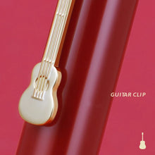 Load image into Gallery viewer, Guitar Clip Transparent Fountain Pen - Limited Edition
