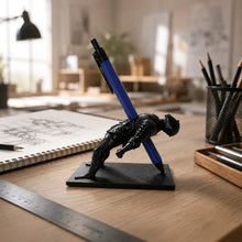 Load image into Gallery viewer, Iron Warden Knight Pen Holder – Gothic Edition
