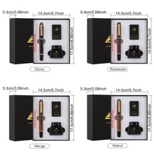 Load image into Gallery viewer, Luxury Wooden Fountain Pen Gift Sets - Limited Edition
