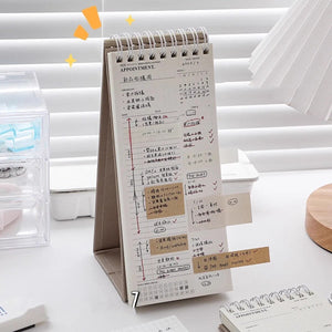 Monthly Checklist Memo Pad