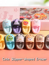 Load image into Gallery viewer, Cozy Slipper Mini Eraser Set – Kawaii Edition
