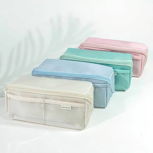 Multi-Pocket Prism Large Capacity Pencil Case