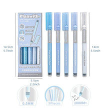 Load image into Gallery viewer, &quot;Planwith&quot; Series Gel Pen Sets - (5pcs)
