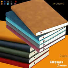 Load image into Gallery viewer, Heritage Sheepin Leather Notebook
