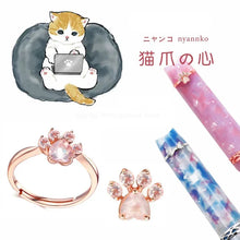 Load image into Gallery viewer, Japanese Cat Claw Fountain Pen – Healing Edition - Original Kawaii Pen
