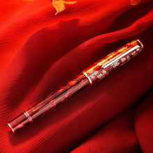 Load image into Gallery viewer, Golden Garnet Fountain Pen - Limited Edition
