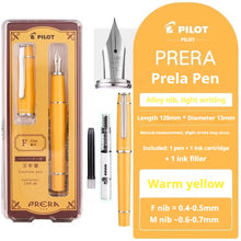 Load image into Gallery viewer, Pilot PRERA Luxury Fountain Pen Set – Signature Edition
