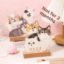 Load image into Gallery viewer, Paws &amp; Tails 2026 Desk Calendar
