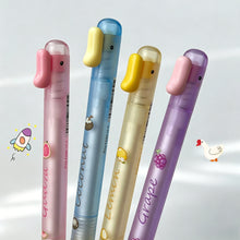 Load image into Gallery viewer, Crystal Duckie Gel Pen Set – Kawaii Writing Edition
