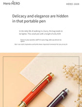 Load image into Gallery viewer, HERO 1608 Pocket Prestige Fountain Pen - Limited Edition
