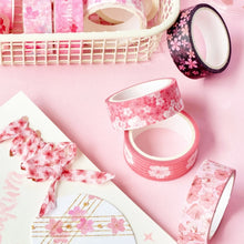 Load image into Gallery viewer, 🌸 Sakura Blossom Washi Tape Collection – Spring Edition
