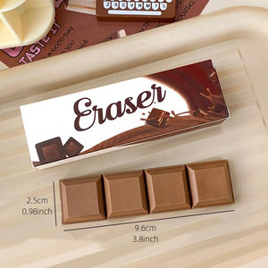 Chocolate Bar Erasers
