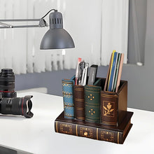 Load image into Gallery viewer, Grand Library Desk Organizer – Vintage Edition
