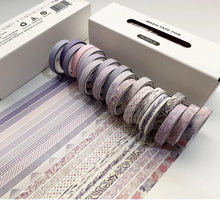 Load image into Gallery viewer, Intricate Vintage Masking Washi Tape Sets (20 pcs)
