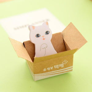 Adhesive Little Kitty Memo Pad - Original Kawaii Pen