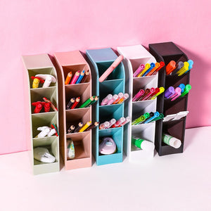Four grid Large Capacity Desk Stationery Holders (5 colors)
