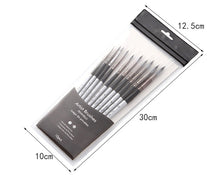 Load image into Gallery viewer, Watercolor Nylon Hair Round Brush Pen Sets (10 pcs)
