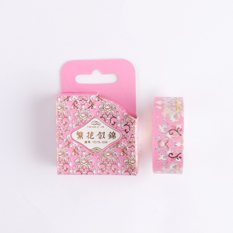 Floral Blossom Washi Tape (6 Designs)