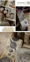 Load image into Gallery viewer, Vintage Style Retro Chronicle Masking Tapes (8 Designs)
