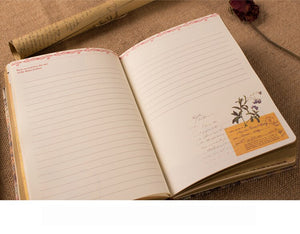 Vintage Style Old Notes Daily Planner (A5)