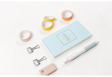 Load image into Gallery viewer, Stunning Macaron Color Washi Tape Sets
